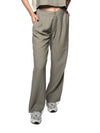 Pantalón Prense Oil Green Mujer Rayón-Poliéster con Isotipo VTT Bordado