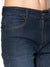 Jean Slim Fit Índigo Hombre Algodón-Elastano con Lavado y Detalles Sutiles