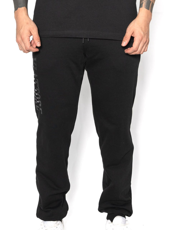 Sudadera Negra para Hombre Algodón 370gr Estilo Moderno con Diseño