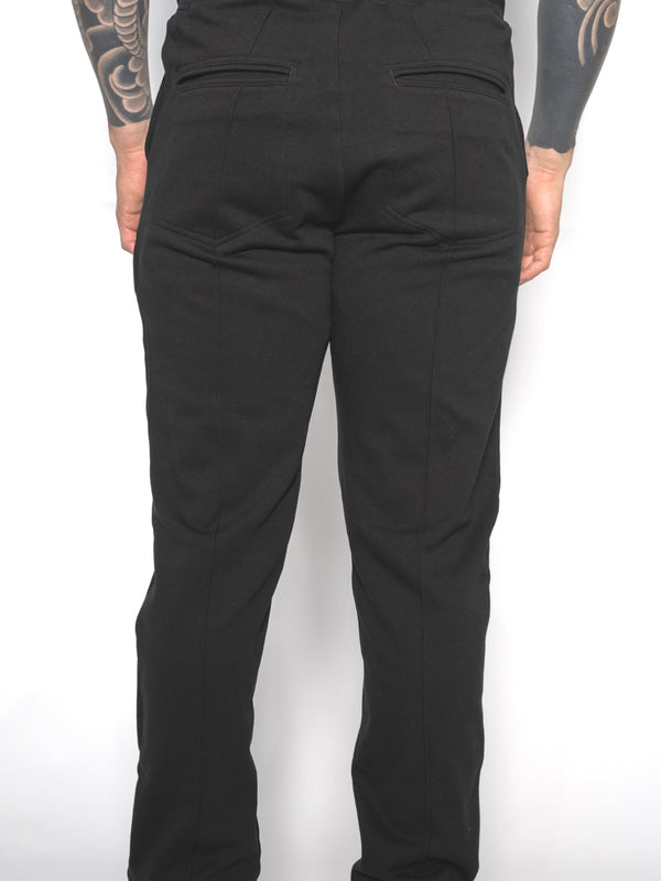 Sudadera Negra para Hombre Algodón 370gr Estilo Moderno con Diseño